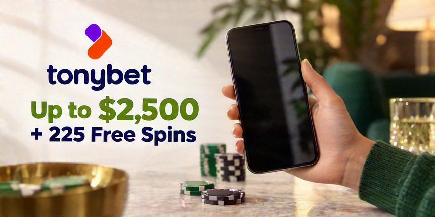 Online Casino Tonybet Up to $2,500 + 225 Free Spins